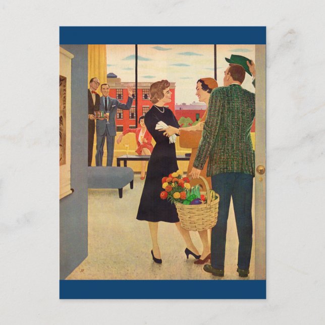 Carte Postale Se réunir aux Cibulskis' (Devant)