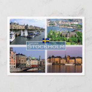 Carte Postale SE Suède Stockholm -