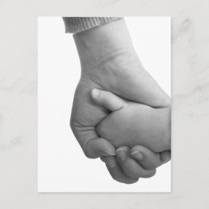 Carte Postale se tenant par la main