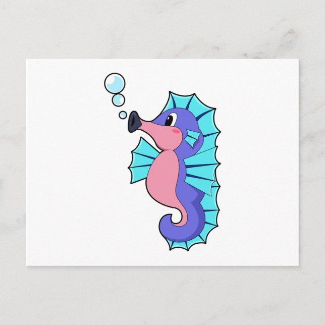 Carte Postale Seahorse (Devant)