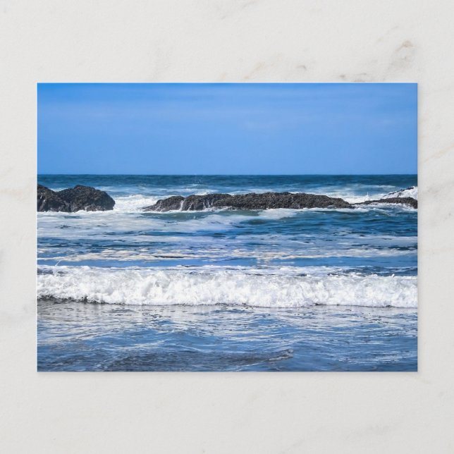 Carte Postale Seal Rock Côte de l'Oregon Sur Océan Pacifique (Devant)