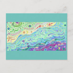 Carte postale Seashore Art