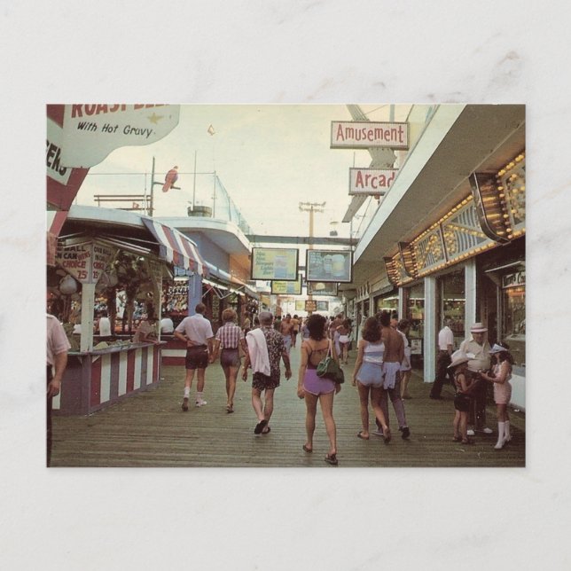 Carte Postale Seaside Heights, NJ (Devant)