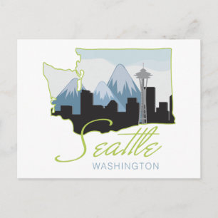 Carte Postale Seatle Washington