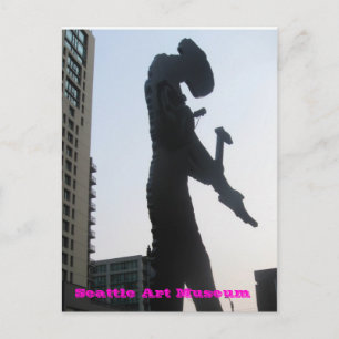 Carte Postale Seattle Art Museum - Hammering Man
