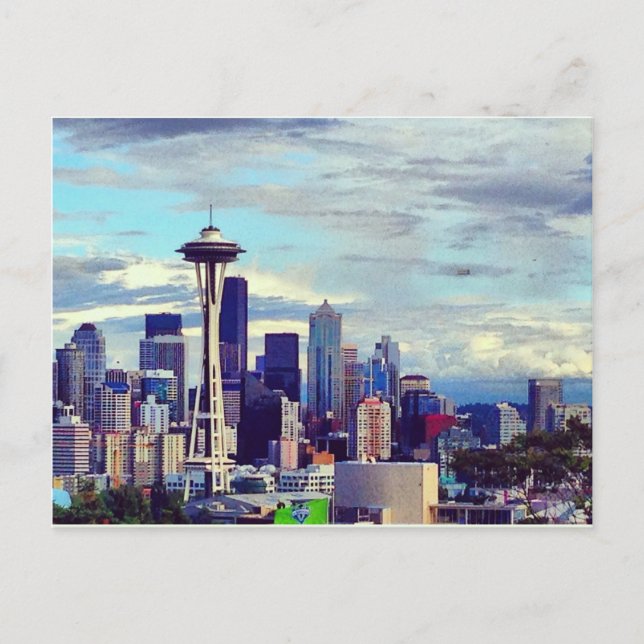 Carte Postale Seattle City (Devant)