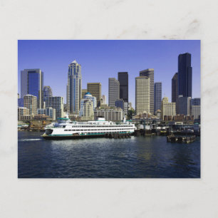 Carte Postale Seattle Ferry État de Washington