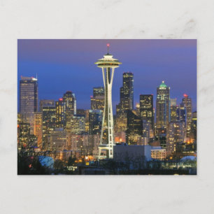 Carte Postale Seattle lacs from Kerry Park à Queen Anne