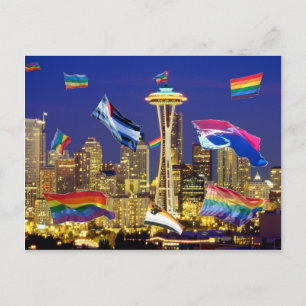 Carte Postale Seattle Pride