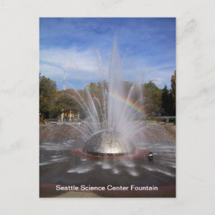 Carte Postale Seattle Science Center Fontaine Washington Photo