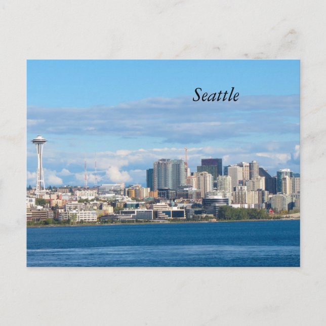 Carte Postale Seattle Skyline (Devant)
