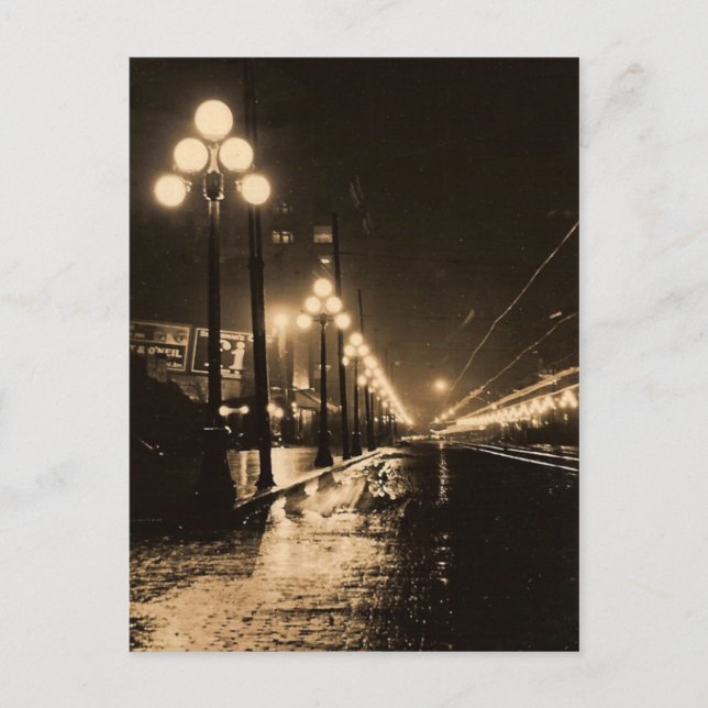 Carte Postale Seattle vintage (Devant)