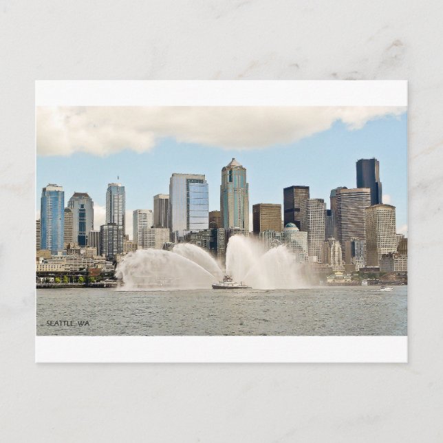 Carte Postale Seattle, WA (Devant)