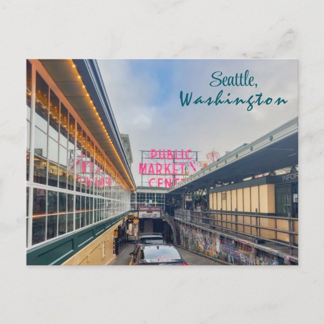 Carte Postale Seattle, Washington (Devant)