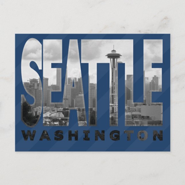 Carte postale Seattle, Washington (Devant)