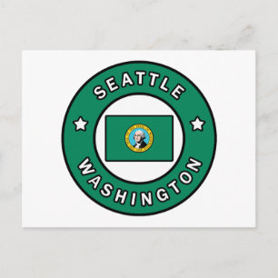 Carte Postale Seattle Washington