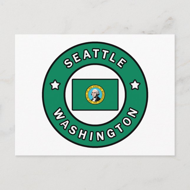 Carte Postale Seattle Washington (Devant)