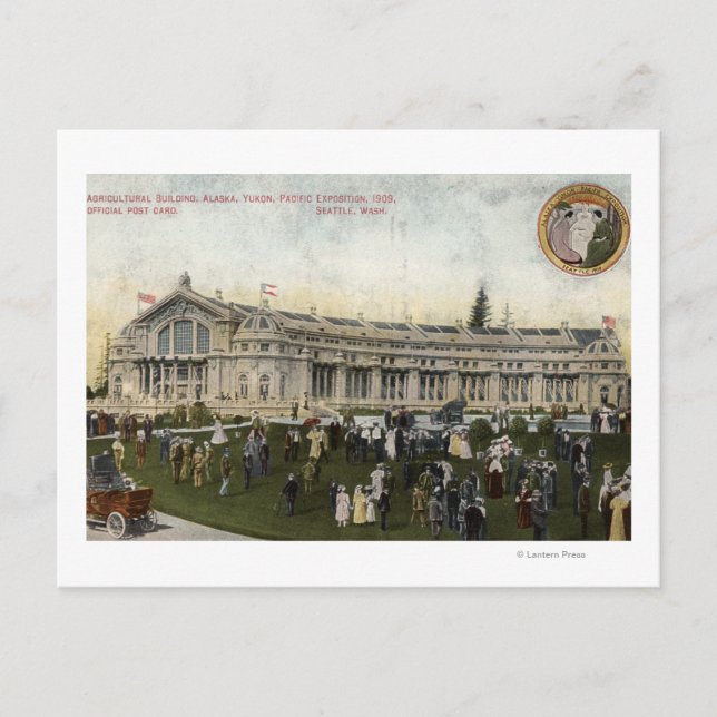 Carte Postale Seattle, Washington - Vue de l'agriculture (Devant)