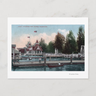 Carte Postale Seattle, WashingtonMadison Park Scene