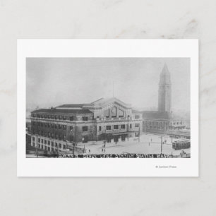 Carte Postale Seattle, WashingtonVue aérienne de l'Union