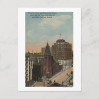 Seattle, WAThird Avenue et rues universitaires