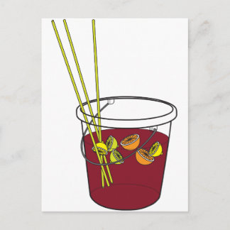 Carte Postale seau Sangria