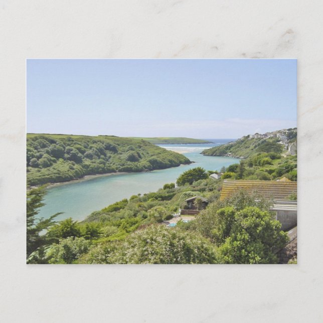 Carte Postale Seaview, Gannel, Newquay (Devant)