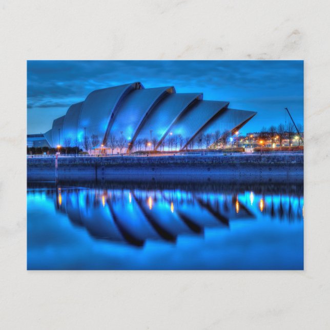 Carte postale SEC Armadillo, Glasgow (Devant)