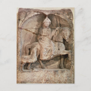 Carte Postale Secours représentant Epona, déesse gauloise