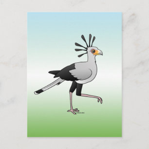 Carte Postale Secrétaire Bird