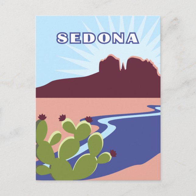 Carte Postale Sedona, Arizona (Devant)