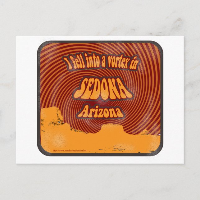 Carte Postale Sedona Vortex (Devant)