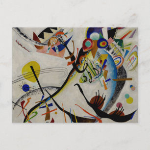 Carte Postale Segment bleu Kandinsky
