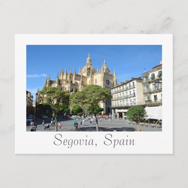 Carte Postale Ségovie, Espagne (Devant)