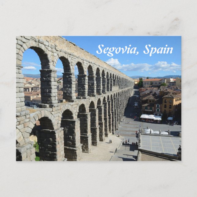 Carte Postale Ségovie, Espagne (Devant)