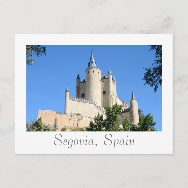 Carte Postale Ségovie, Espagne (Devant)