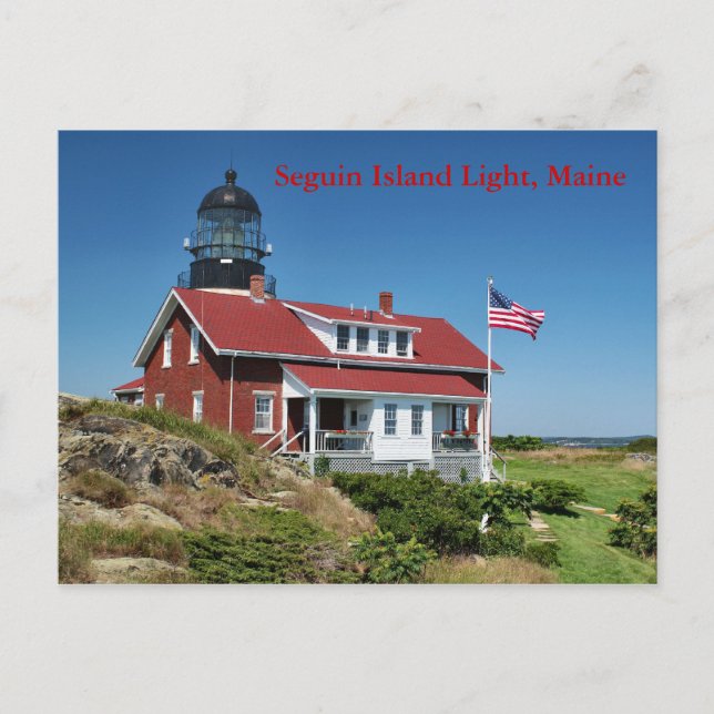 Carte Postale Seguin Island Light, Maine Postcard (Devant)