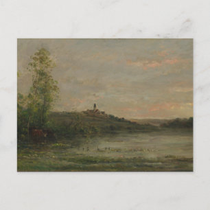 Carte Postale Seine Morning Charles-François Daubigny Imprimer