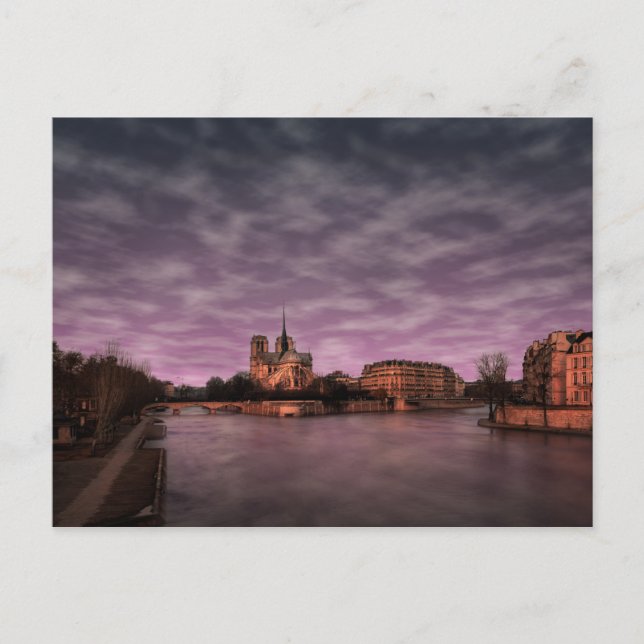 Carte Postale Seine Notre Dame Paris France (Devant)