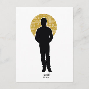 Carte Postale Seinfeld   Jerry Seinfeld Silhouette