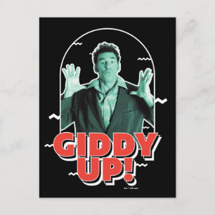 Carte Postale Seinfeld   Kramer - Giddy Up!