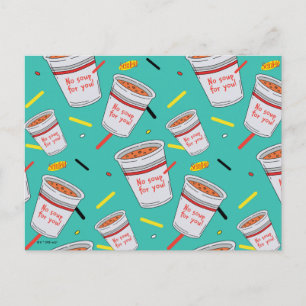 Carte Postale Seinfeld   Pas de soupe pour vous Motif