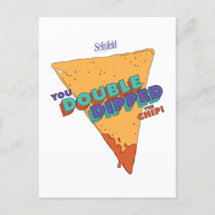 Carte Postale Seinfeld   Vous avez deux fois trempé la puce