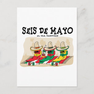 Carte Postale Seis De Mayo