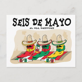 Carte Postale Seis De Mayo