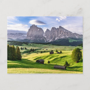 Carte Postale Seiser Alm Alpes Dolomites, Italie