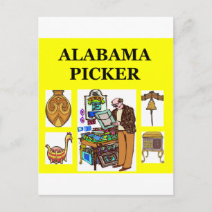 Carte Postale Sélecteur ALABAMA