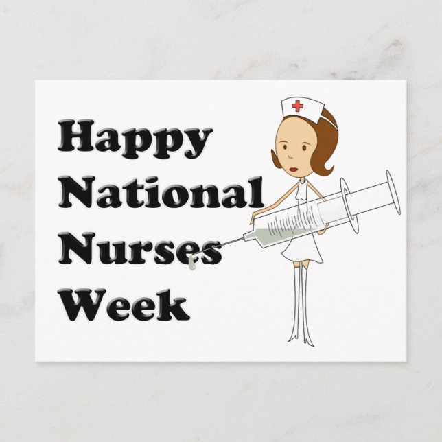Carte Postale Semaine nationale des infirmières (Devant)