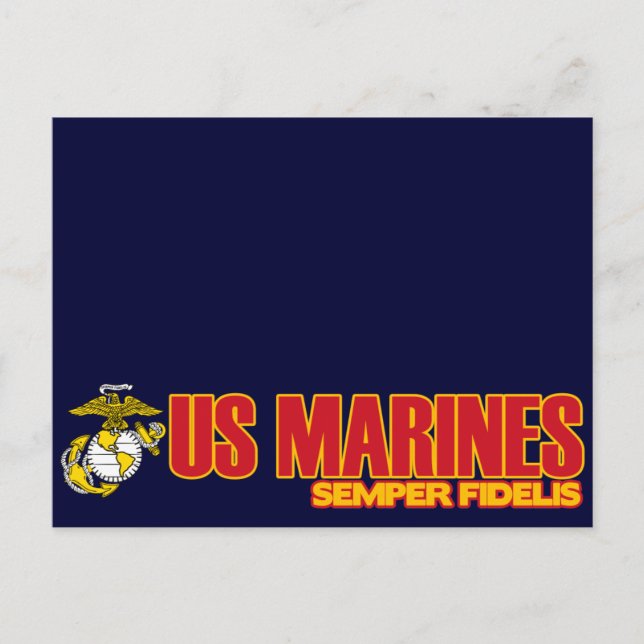 Carte Postale Semper Fi [EGA] (Devant)
