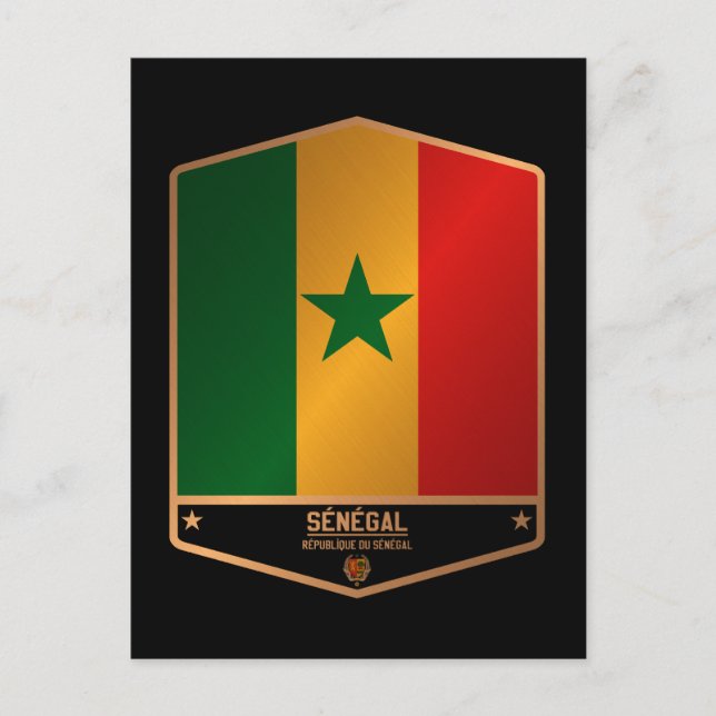 Carte Postale Sénégal (Devant)
